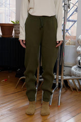Baserange Sweat Pant in Dark Green