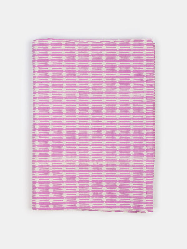 Cotton Tablecloth In Lilac Jacobsen