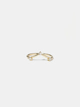WWAKE Three-Step Triangle Ring