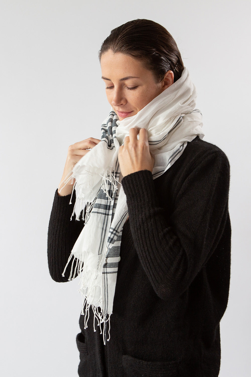 Erica Tanov x Bloom & Give Cotton Scarf