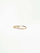 WWAKE Organic Triangle Brilliant Cut Diamond Ring