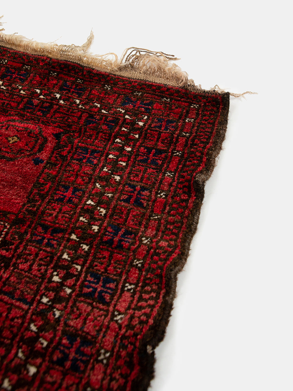 Antique Afghan Prayer Rug