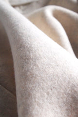 V Room Brushed Fleece Pants In Oat